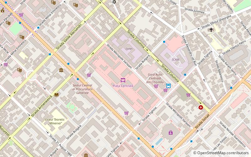 piata centrala chisinau location map
