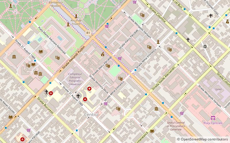 Mihai Eminescu Theatre location map