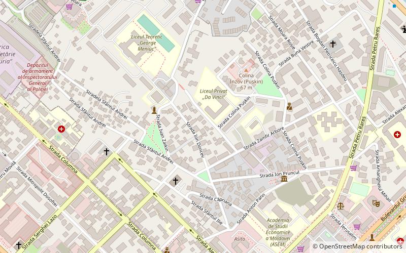 National Library of Moldova location map