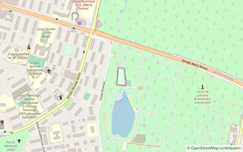 Attraction parc location map