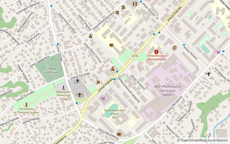 muzej boevoj slavy ribnita location map