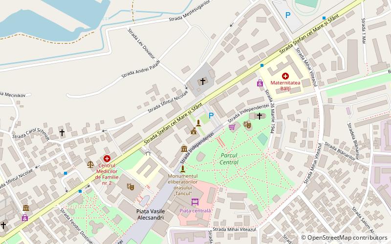 Ștefan cel Mare location map