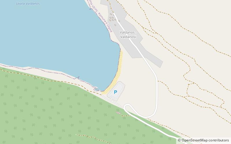 Valdanos location map