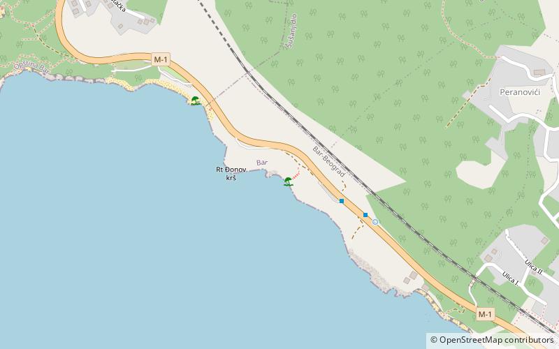 red beach bar location map