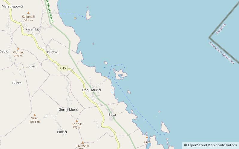 Beška Island location map