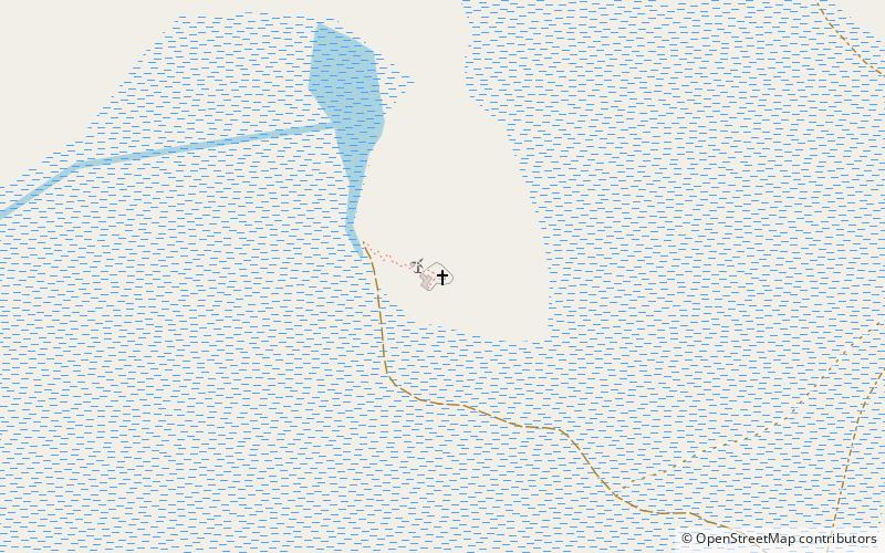 kom monastery skutarisee location map