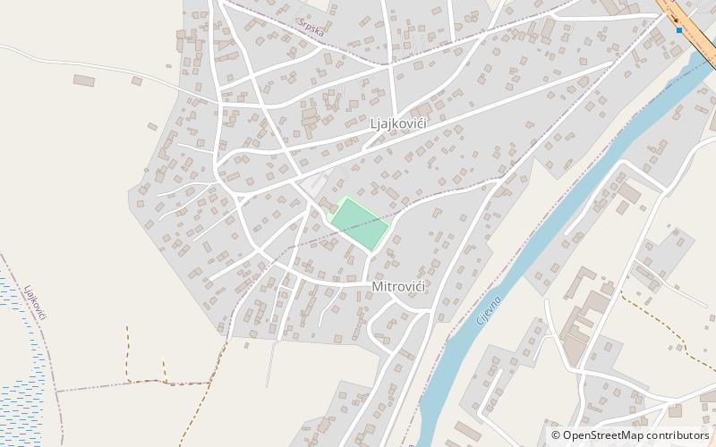 stadion ljajkovici podgorica location map