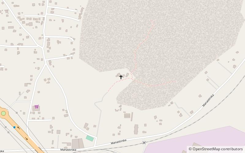 Monaster Dajbabe location map