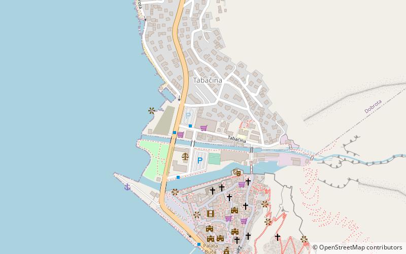 kamelija kotor location map