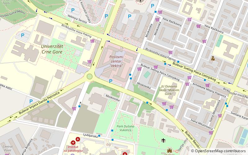 Roman Square location map
