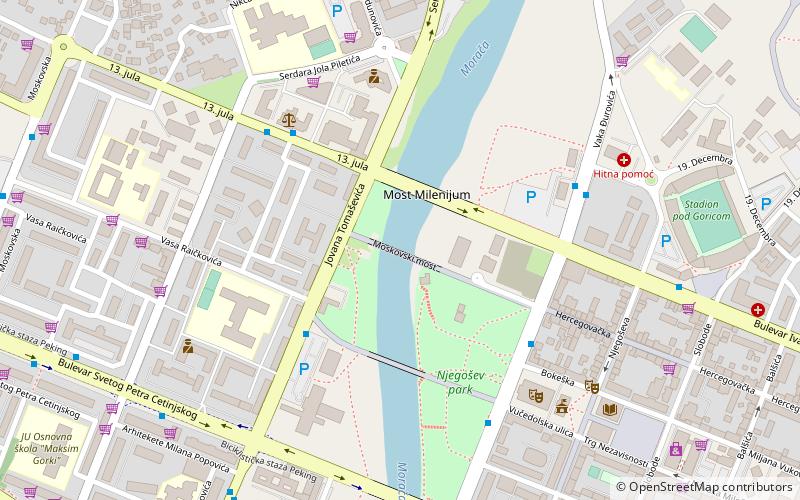 Moskauer Brücke location map