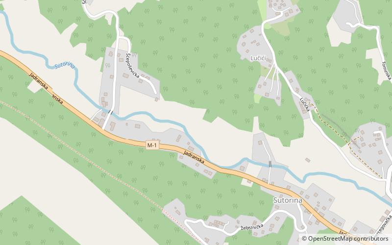 Sutorina location map