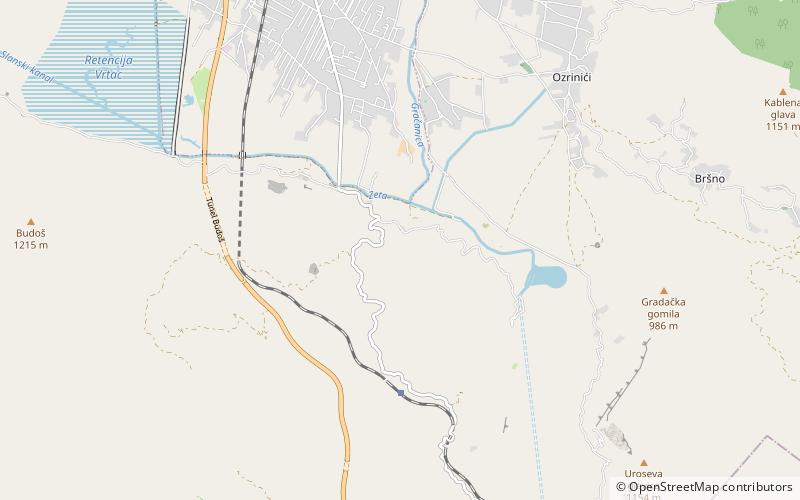 Pandurica location map