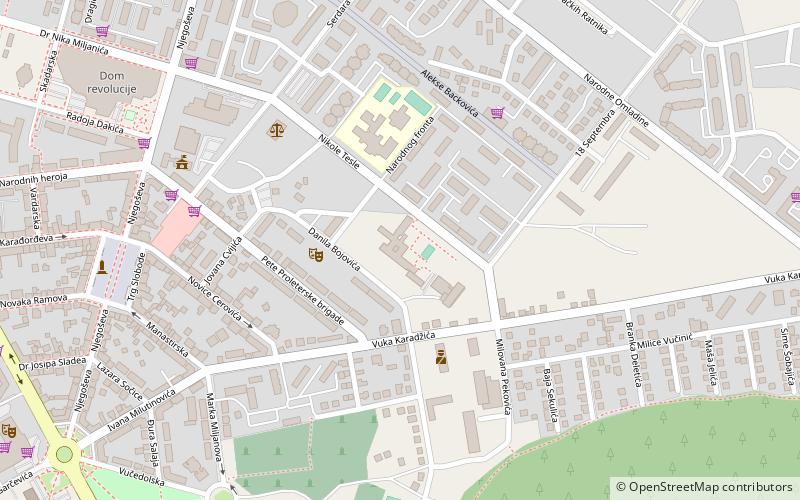 faculty of philosophy niksic location map