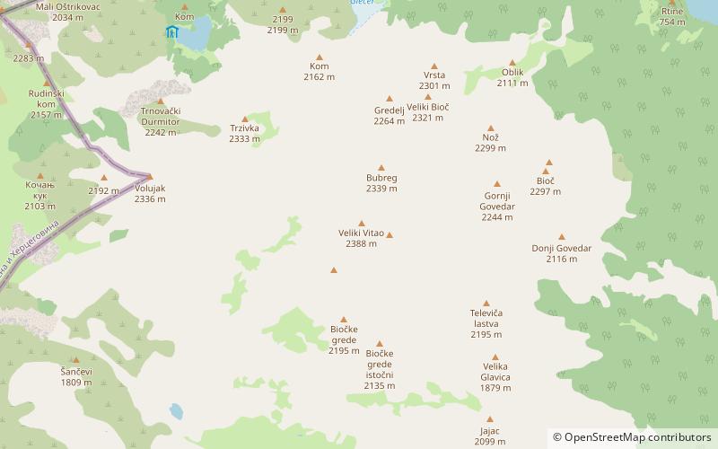 Bioč location map