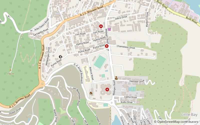 raoul illidge sports complex philipsburg location map