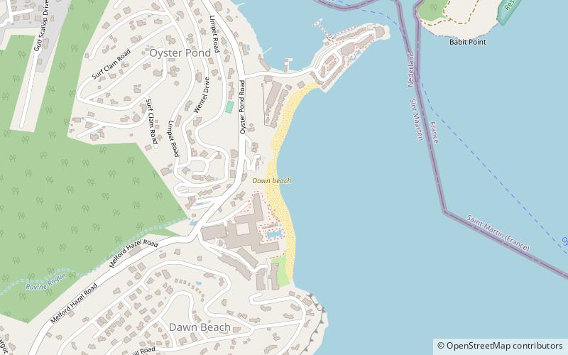 dawn beach orient bay location map