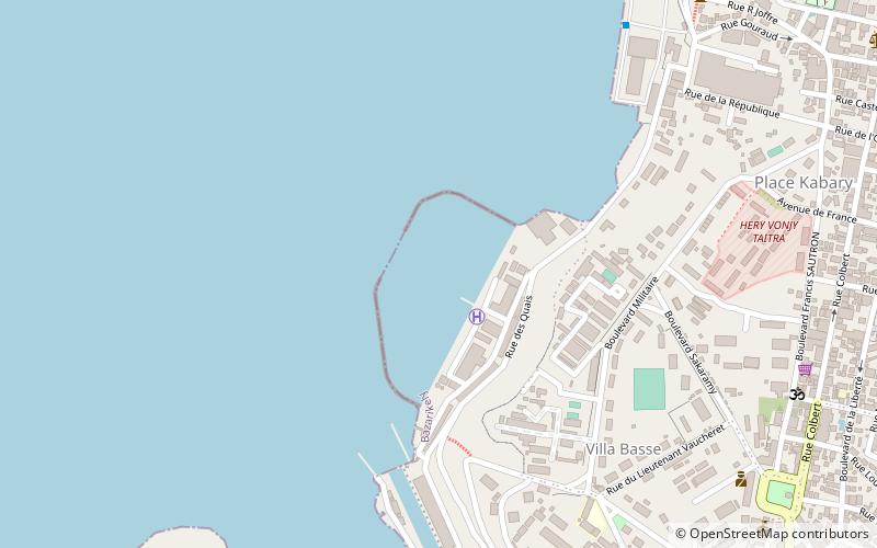 La Darse location map