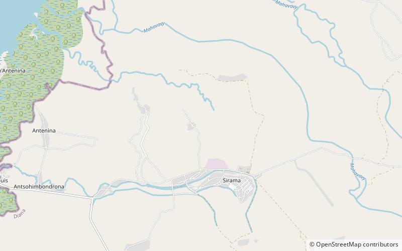 Ankarana Reserve location map