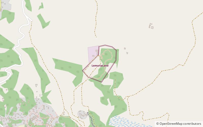 lemurialand nosy be location map