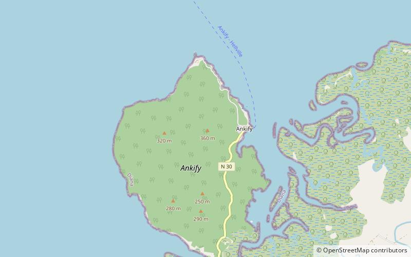 Ankify location map