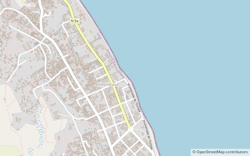 Ville d'Antalaha location map