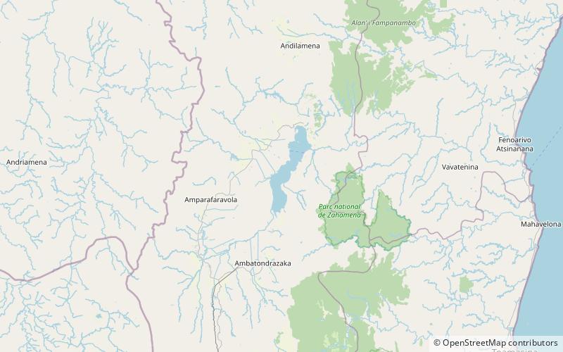 Lac Alaotra location map
