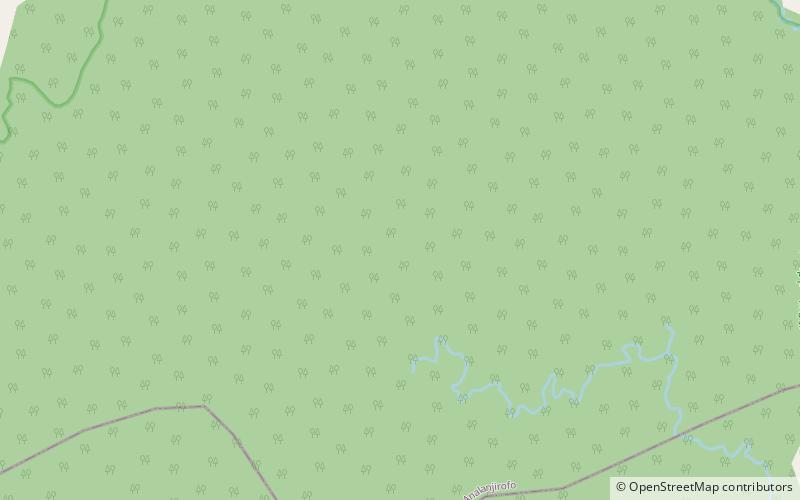 Zahamena Reserve location map