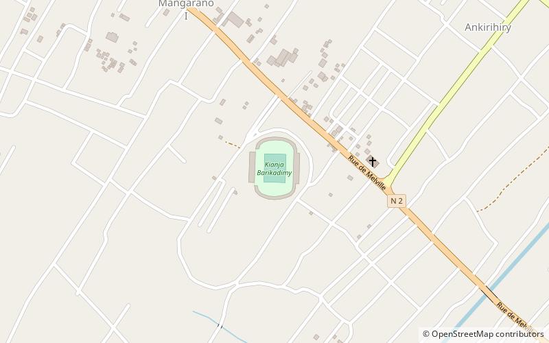 stade de barikadimy toamasina location map