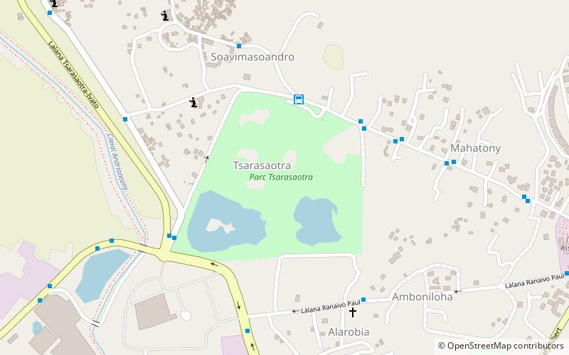 parc tsarasaotra antananarywa location map