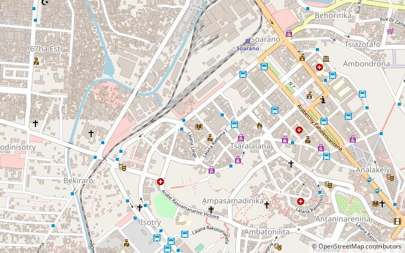 National Archives of Madagascar location map