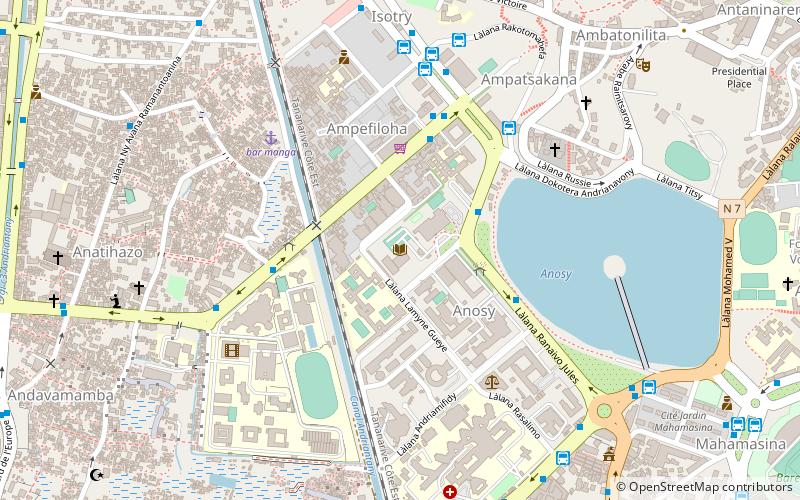 national library of madagascar antananarivo location map