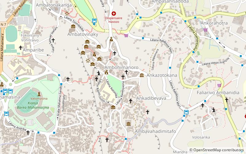 Cathédrale Saint-Laurent Ambohimanoro location map