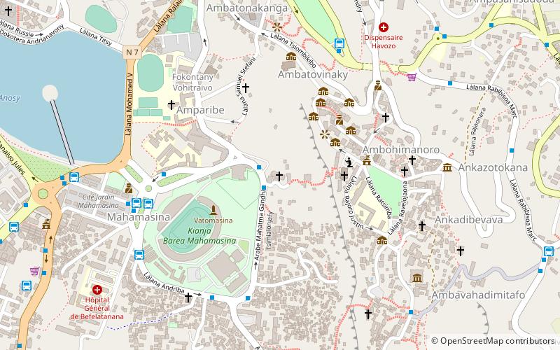 Stade Municipal de Mahamasina location map