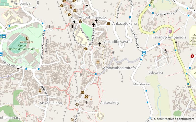 Andafiavaratra Palace location map