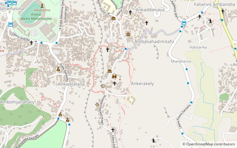 Rova location map