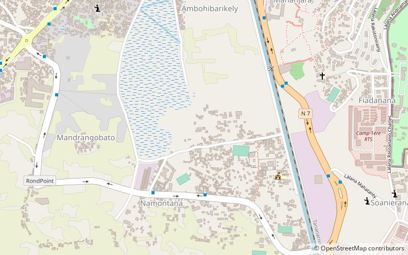 stade olympique lemyrne antananarivo location map