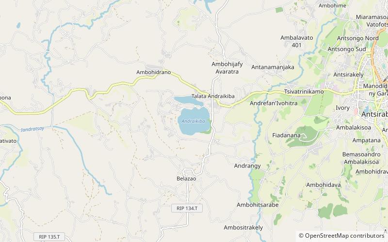 lac andraikiba antsirabe location map