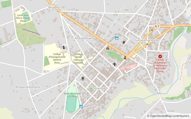 Ihosy location map