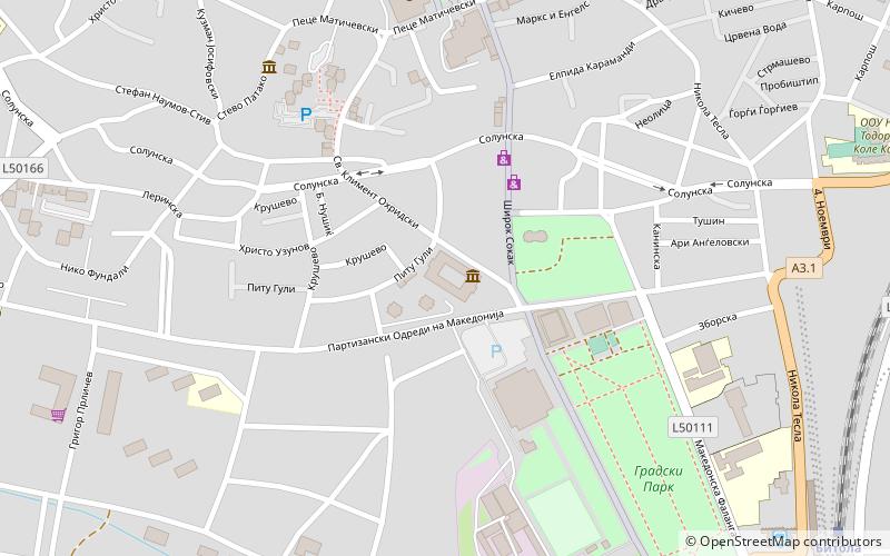 museum bitola location map