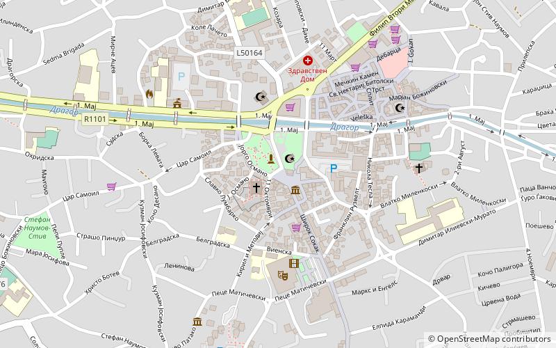 fountain bitola location map