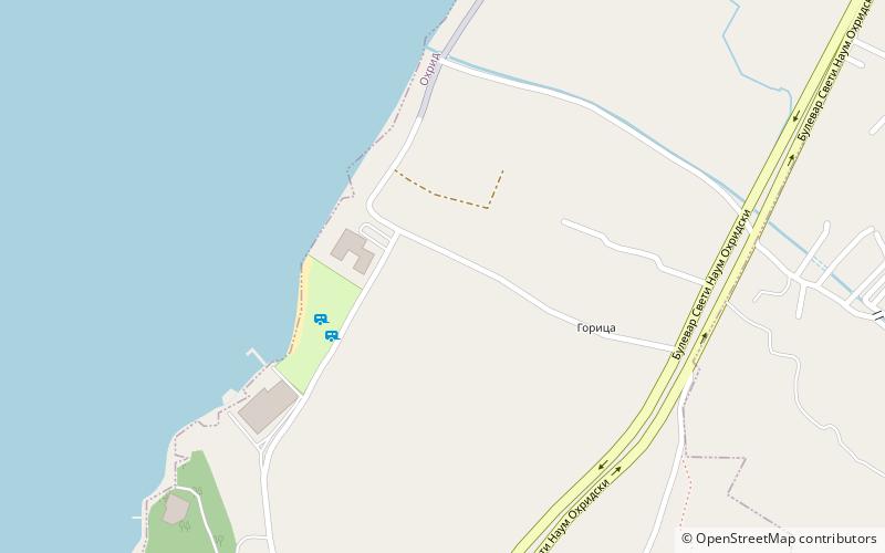 Municipio de Ocrida location map