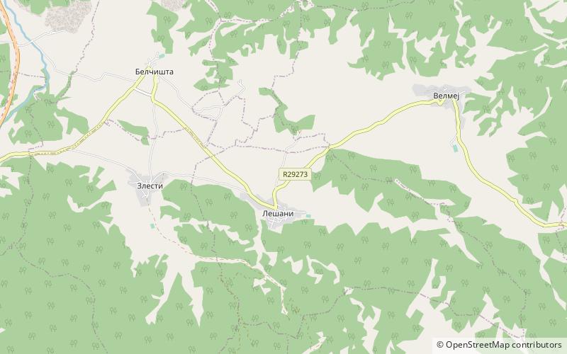 Opština Debarca location map