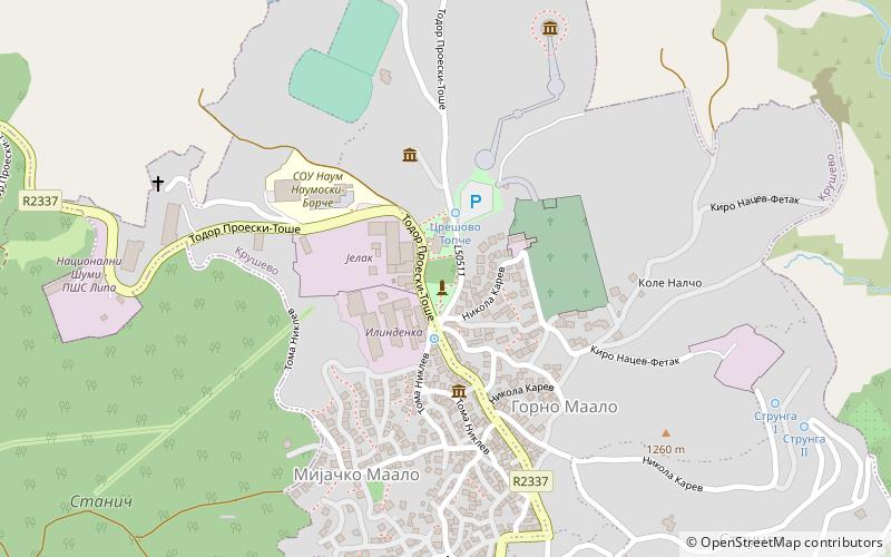 nikola karev krusevo location map