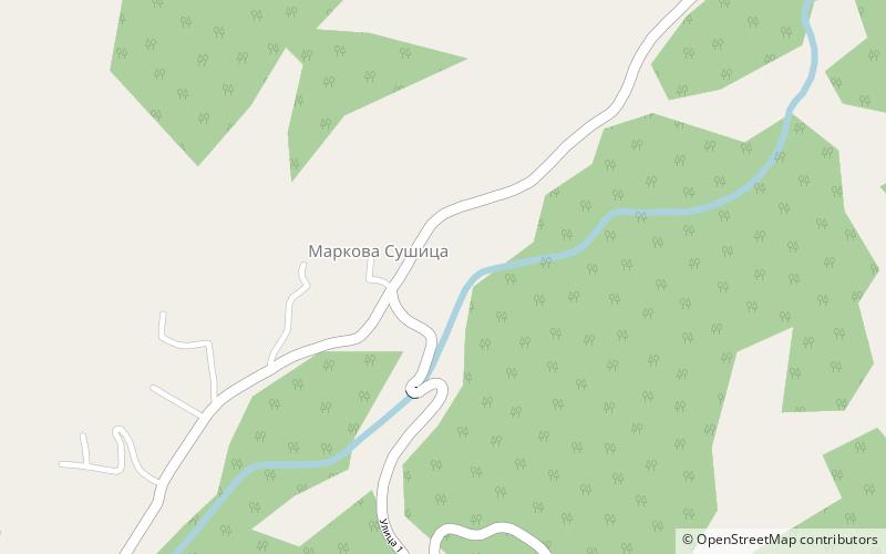 Monastère de Marko location map