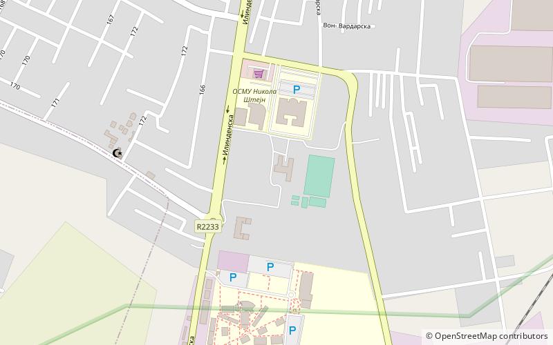 Staatliche Universität Tetovo location map