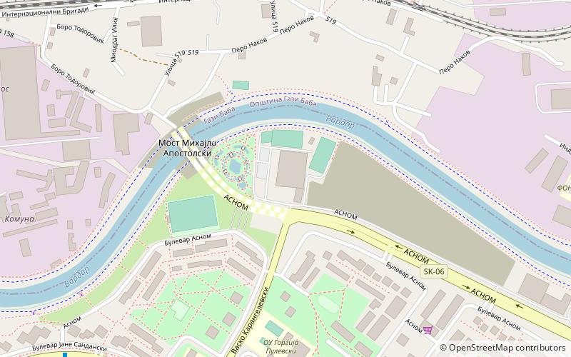 Centre sportif Yané-Sandanski location map