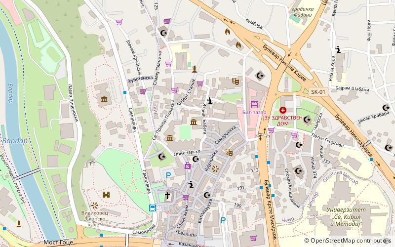 Kuršumli An location map