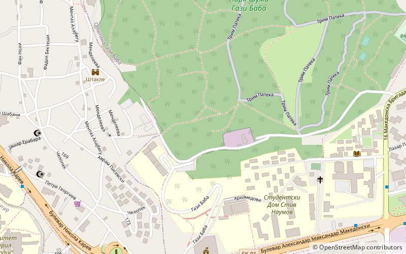 Schacholympiade 1972 location map