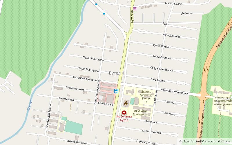 butel skopie location map